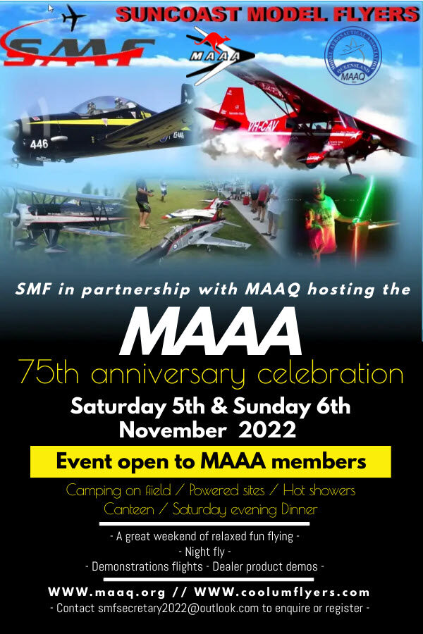 Suncoast Model Flyers - MAAA 75th Anniversary celebration