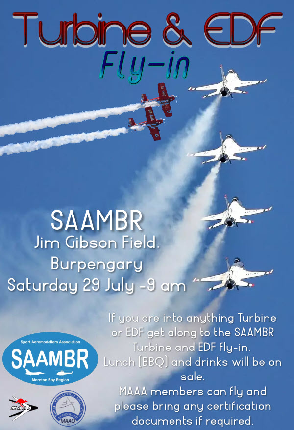 SAAMBR - Turbine & EDF Fly-in